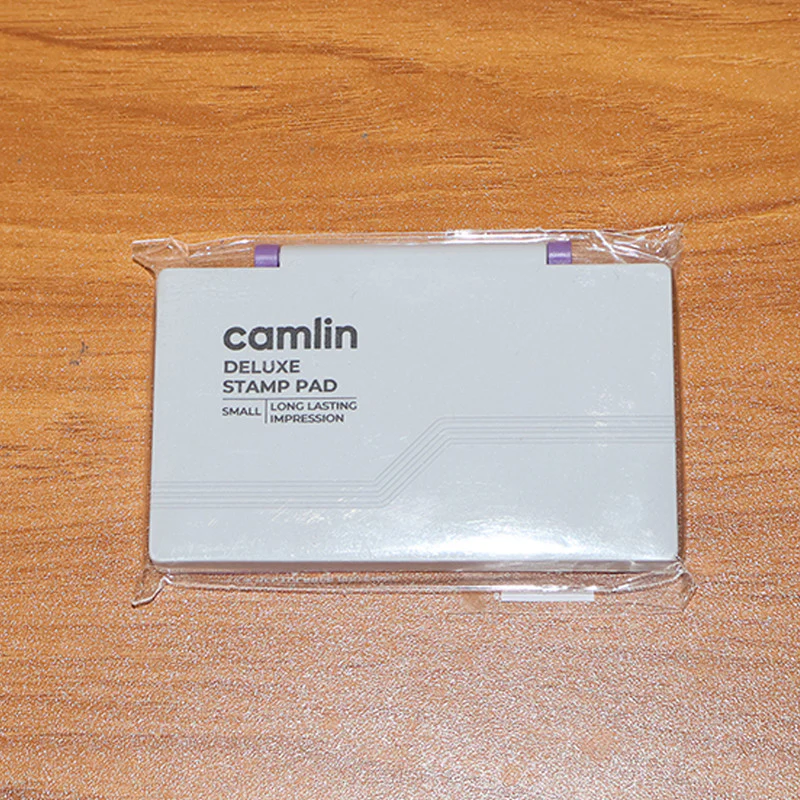 Camlin Deluxe Small Violet Stamp Pad – Long Lasting Ink Pad for Clear Impressions - Image 6
