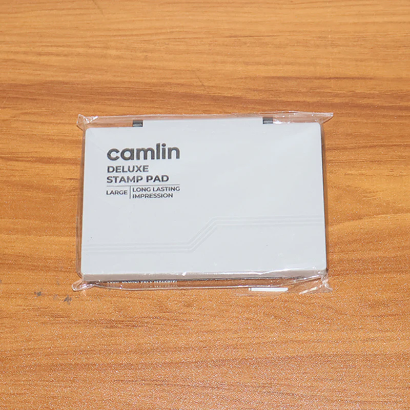 Camlin Deluxe Small Violet Stamp Pad – Long Lasting Ink Pad for Clear Impressions - Image 5