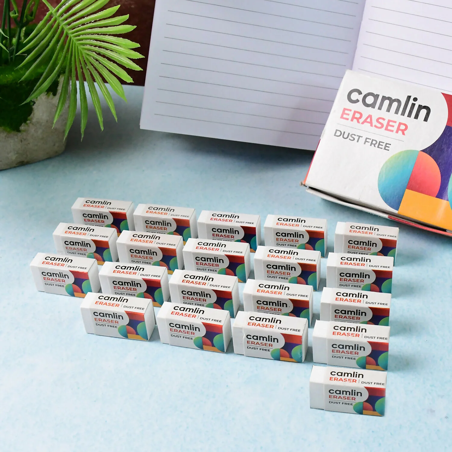Camlin Dust Free Eraser – 20 Units Retail Pack - Image 6