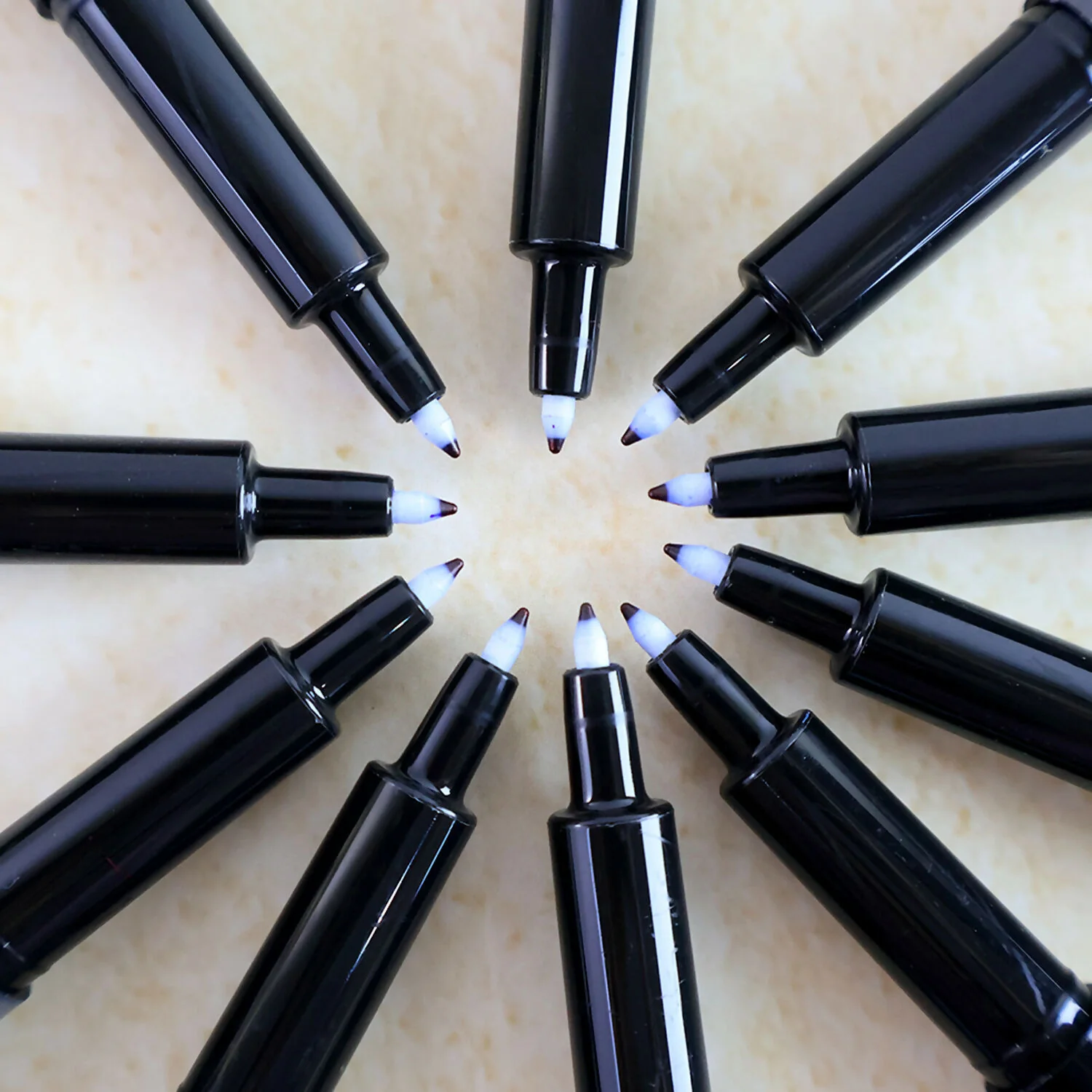 Camlin Fine Tip Permanent Marker (Set of 10 Units) for Fine Marking and Writing - Image 5