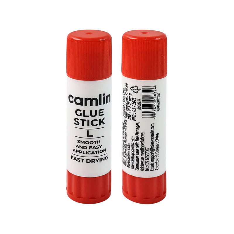 Camlin Glue Stick – Large Size Smooth and Easy Application Fast Drying Adhesive (15 Gm) - Image 5