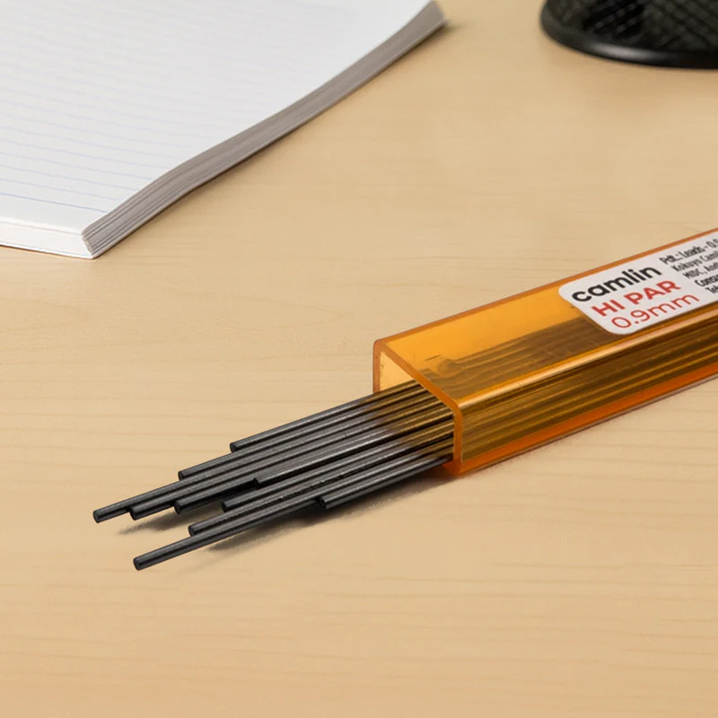 Camlin Hi-Par 0.9 mm Mechanical Pencil Leads High Polymer Leads Pack of 10 Tubes - Image 3