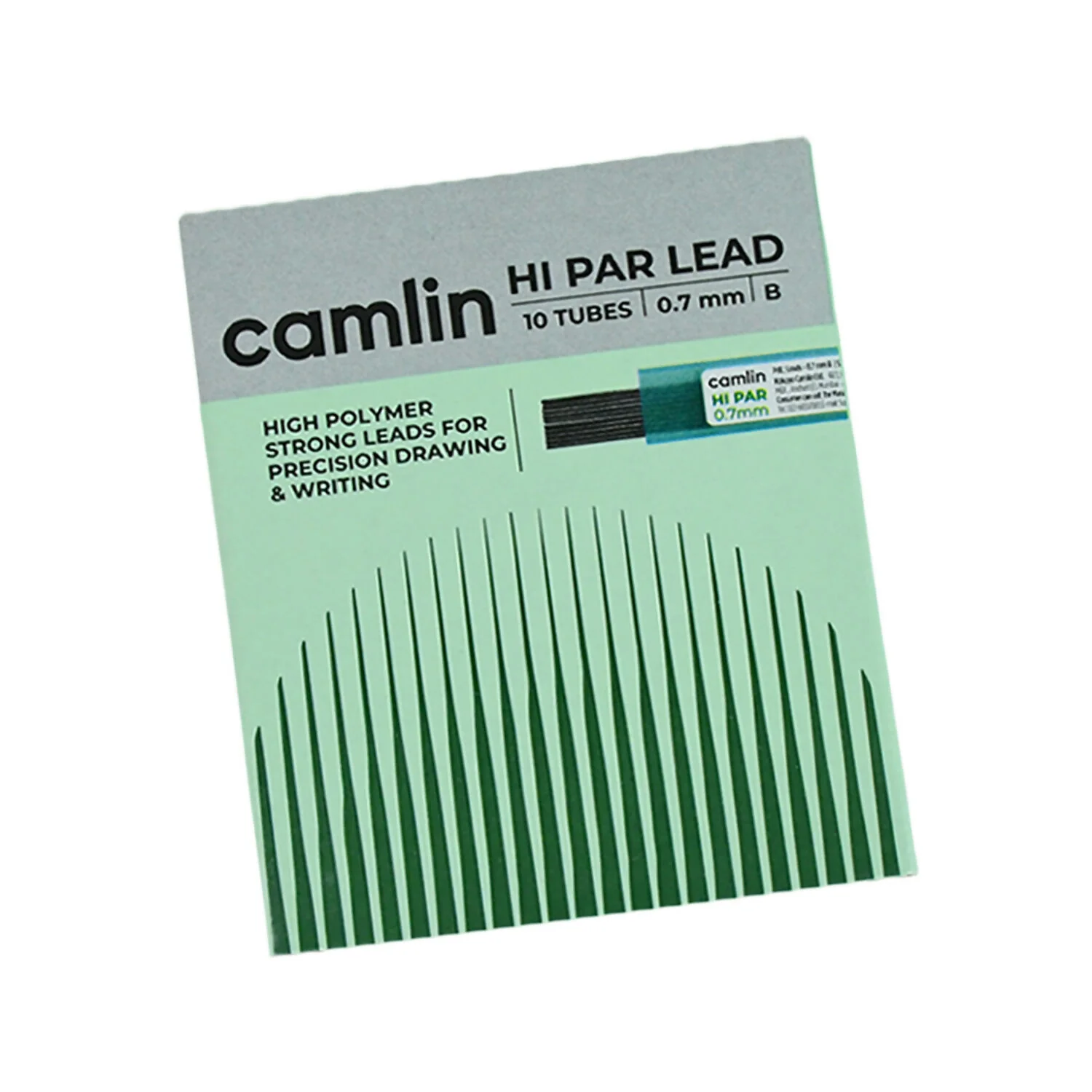 Camlin Hi-Par Mechanical Pencil Leads – 0.7mm B Grade, High Polymer Leads (10 Tubes) - Image 4