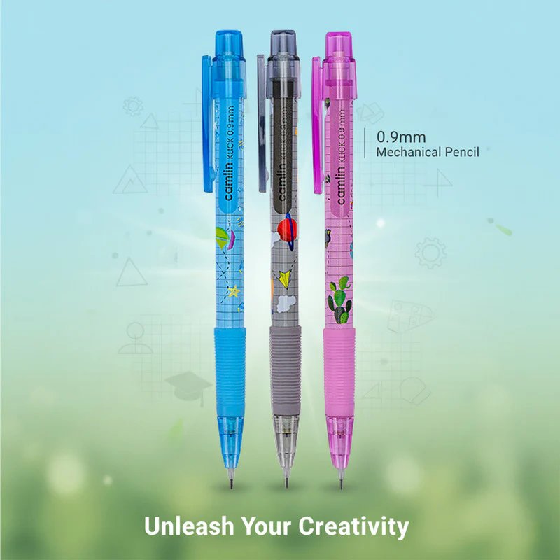 Camlin KLICK 0.9 mm Mechanical Pencil (Pack of 10) - Image 3