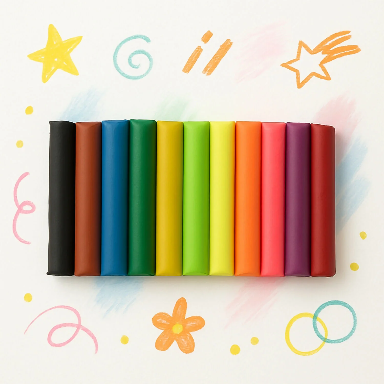 Camlin Modelling with Free Moulds Clay - 12 Shades - Image 4