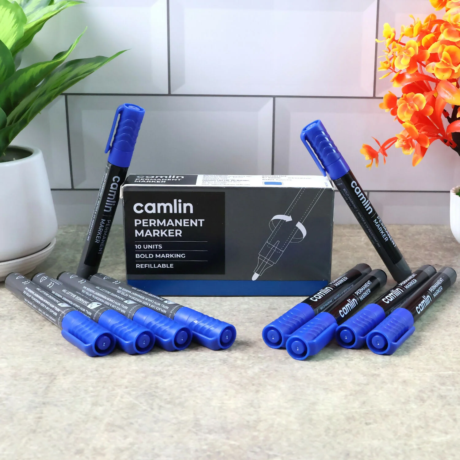 Camlin Permanent Marker Set – Pack of 10 - Image 7