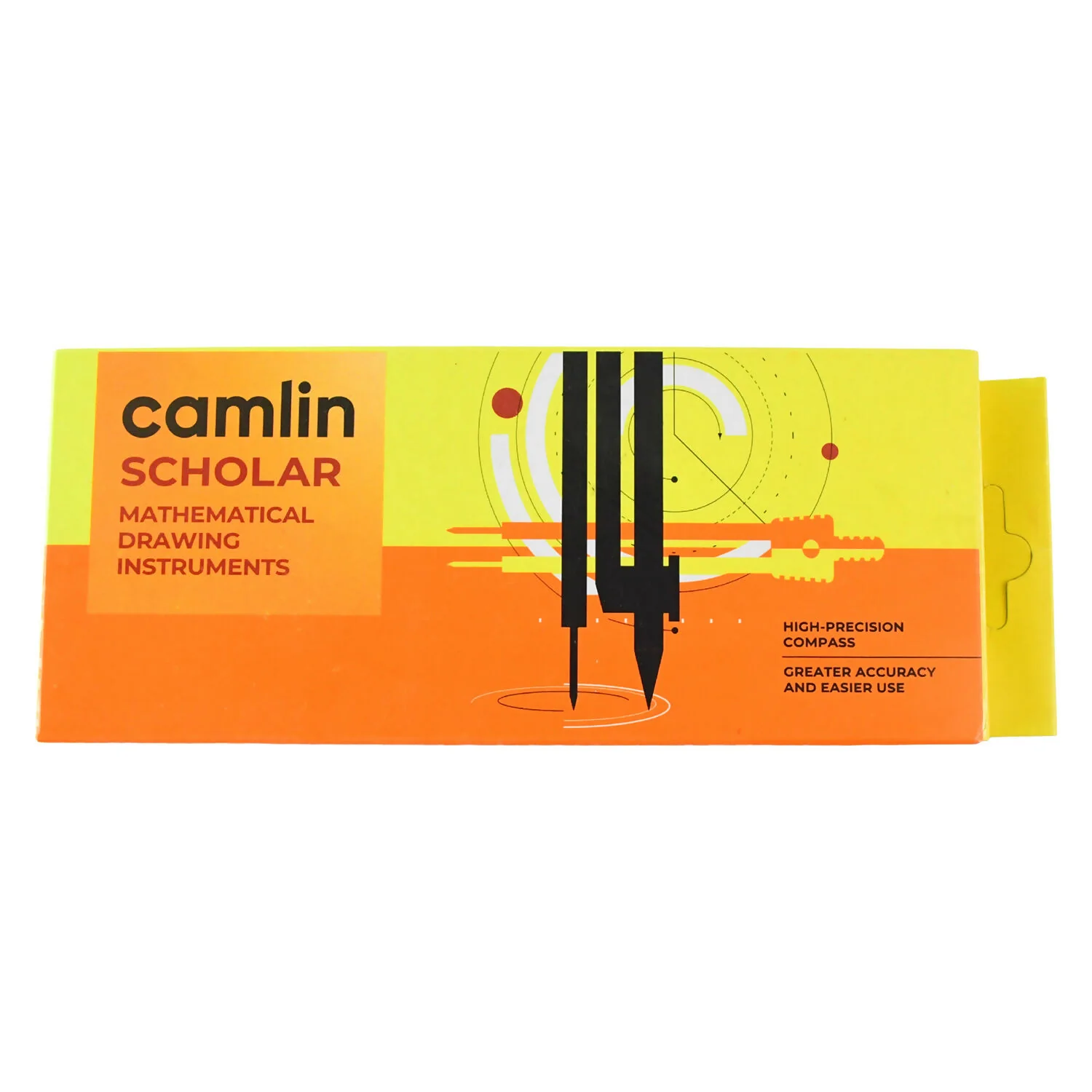 Camlin Scholar Mathematical Drawing Instruments Box (1 Pc) - Image 5