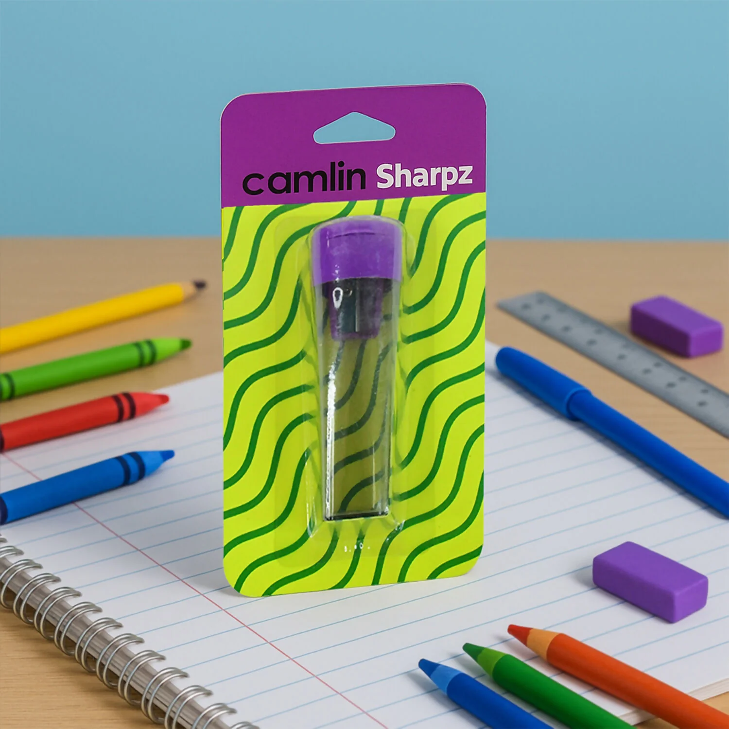 Camlin Sharpz Sharpener Stylish, Durable & Handy - Image 2