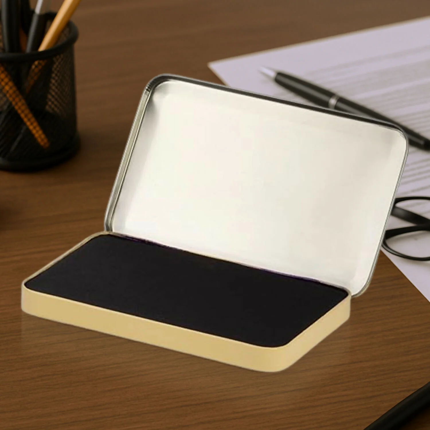 Camlin Stamp Pad – Large Violet Ink, Long Lasting Impressions - Image 5