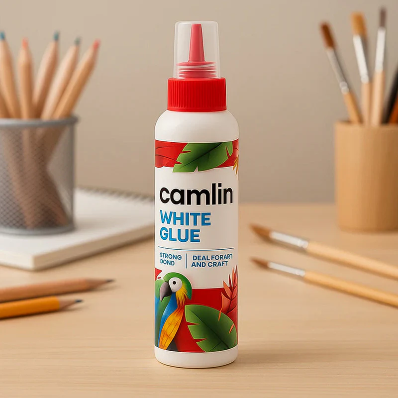 Camlin White Glue – Strong Bond Adhesive for Art, Craft & School Projects (22.5 gm) - Image 3