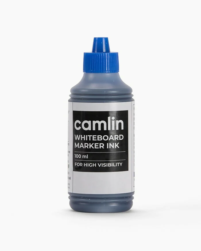 Camlin Whiteboard Marker blue Ink Bottle – 100 ml - Image 5