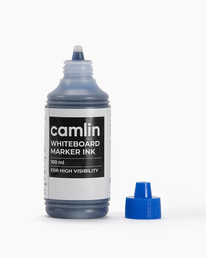 Camlin Whiteboard Marker blue Ink Bottle – 100 ml - Image 6