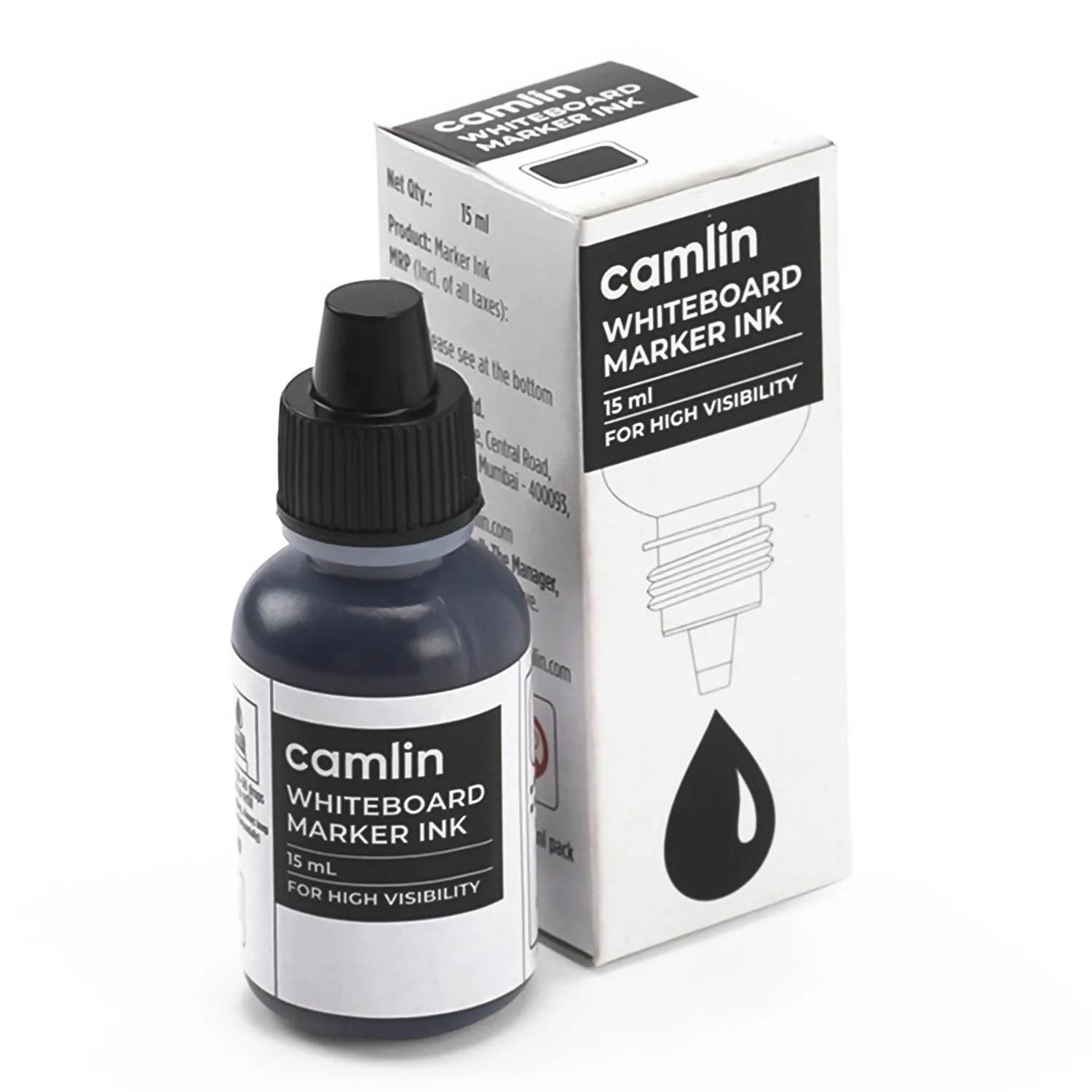 Camlin Whiteboard Marker Ink – 15 ml for High Visibility - Image 5