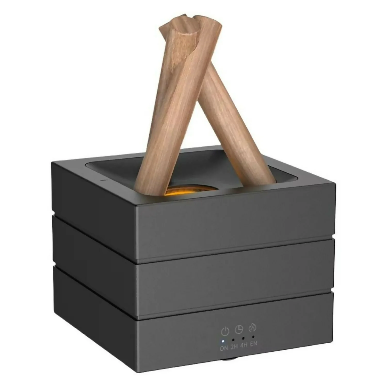 Campfire Flame Aroma Diffuser with Simulated Fire Effect & Timer Modes - Image 2