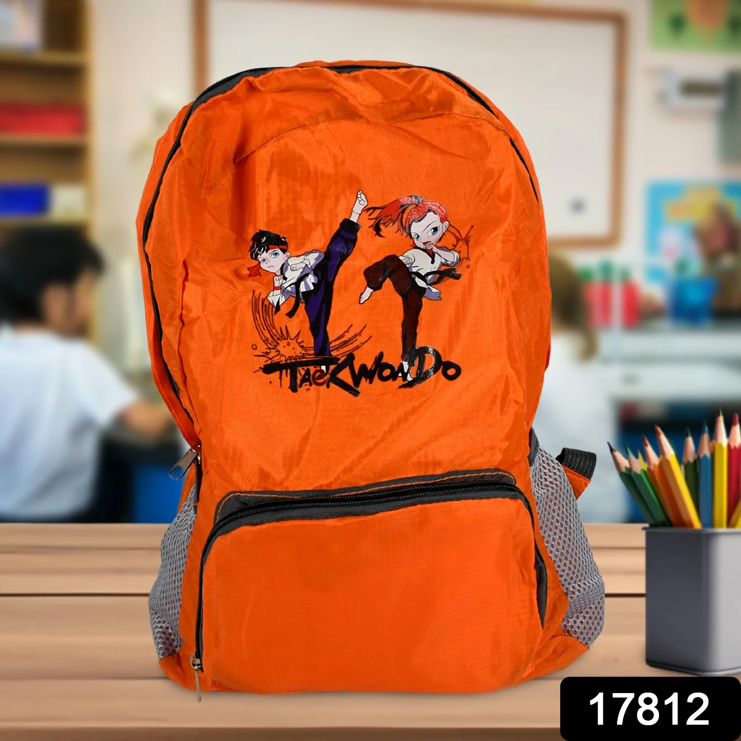 Lightweight Water-Resistant Hiking Backpack for Travel & Camping (Unisex) - Image 2