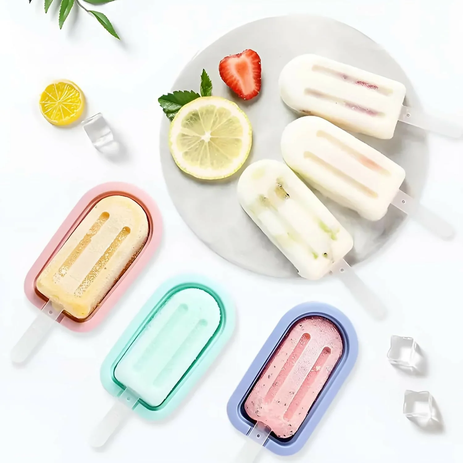 Candy maker mold 4 pcs set with sticks - Image 2
