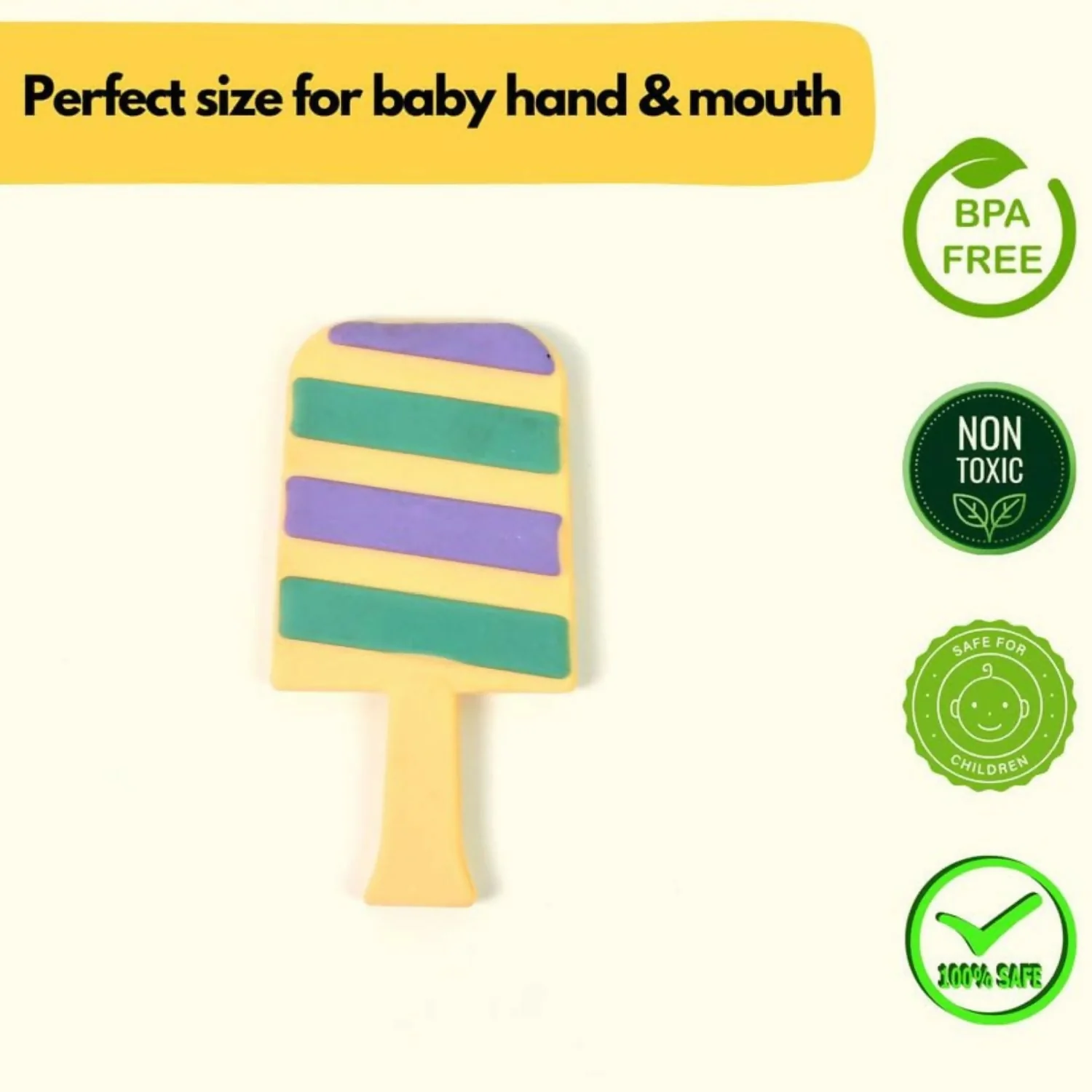 Candy Shaped Silicon Baby Teether - Image 3
