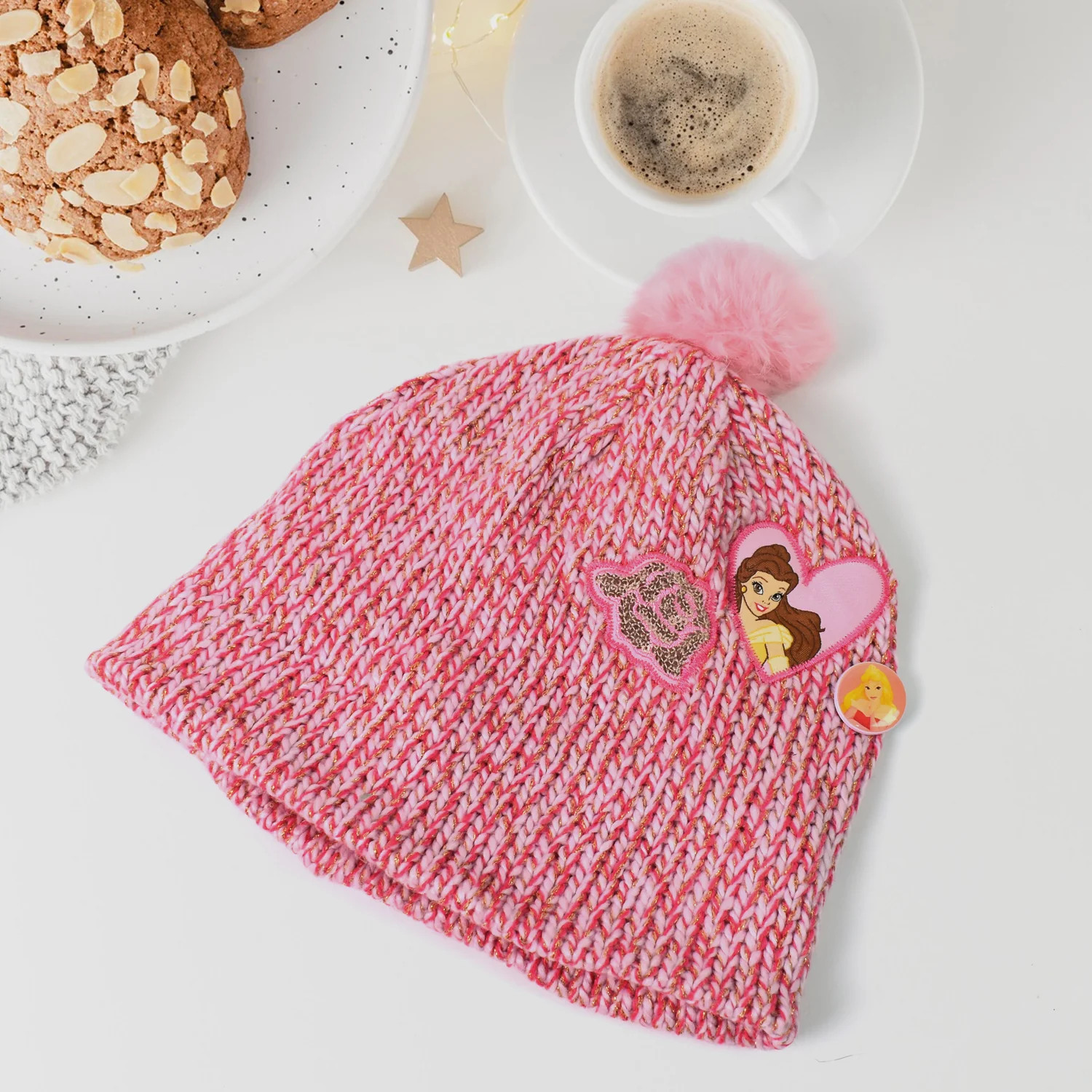 Small Cap for Winter Woolen Knitted Inside Fur Caps (1 Pc / Mix Design & Color) - Image 8