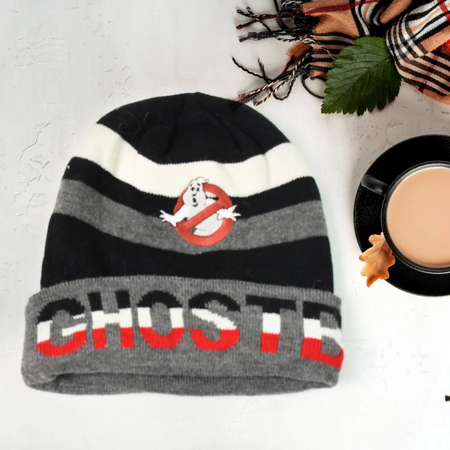 Cap for Winter Woolen Knitted Black Inside Fur Caps (1 Pc / Mix Design & Color) - Image 6