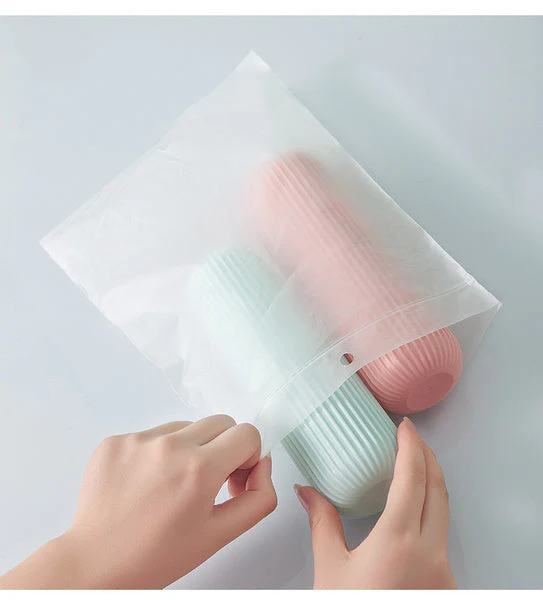 Multipurpose Capsule Bottle Shape Portable Storage Organizer - Image 7