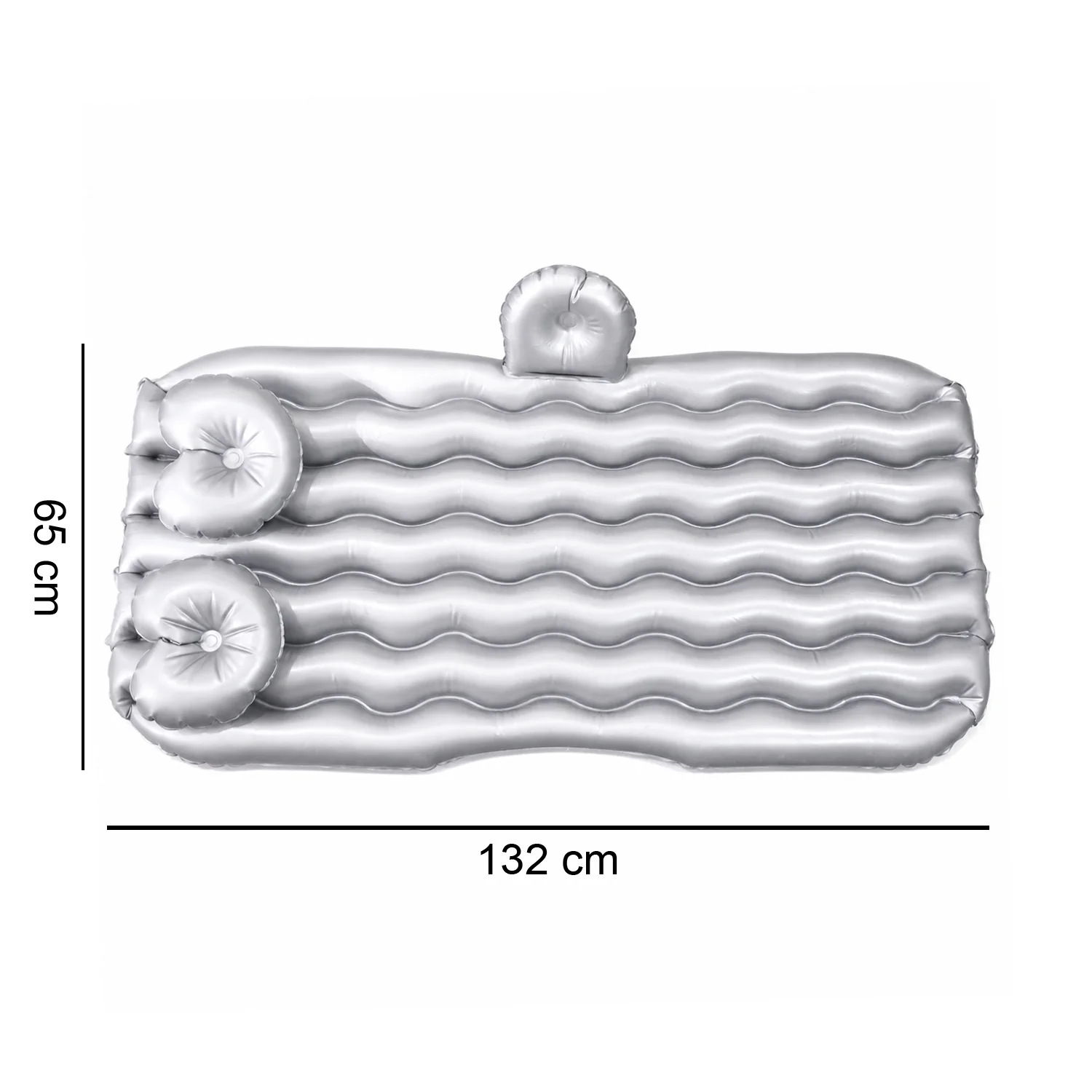 Car Air Mattress Bed Set with Inflatable Pillows and Cushions (1 Set / Mix Design) - Image 9
