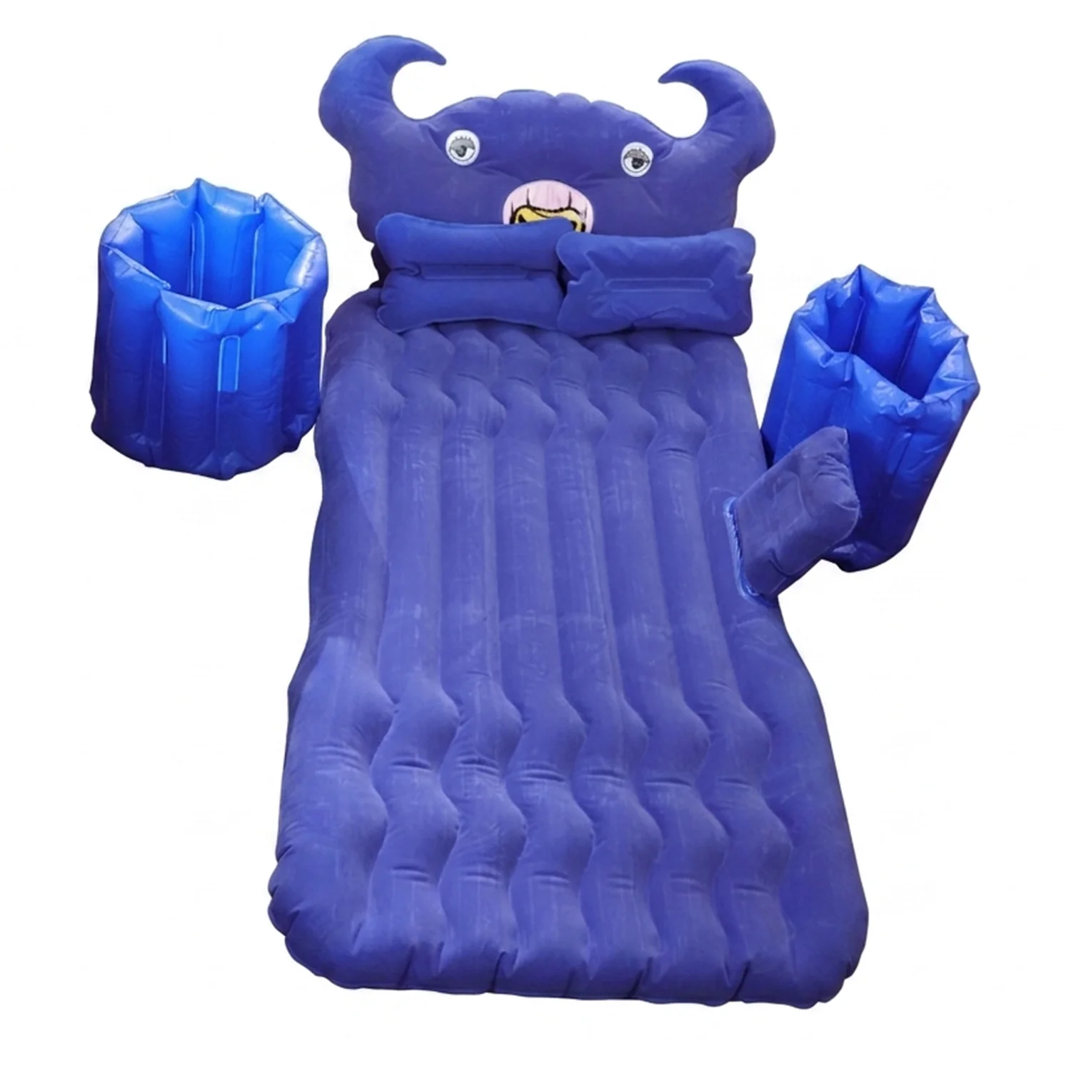 Car Air Mattress Bed Set with Inflatable Cushions and Pump – 1 Set - Image 4