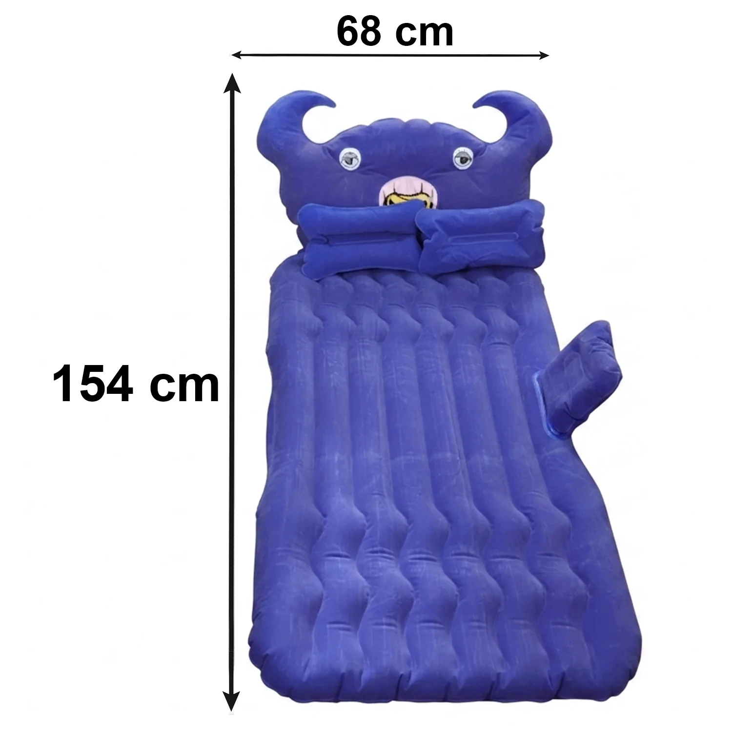 Car Air Mattress Bed Set with Inflatable Cushions and Pump – 1 Set - Image 6