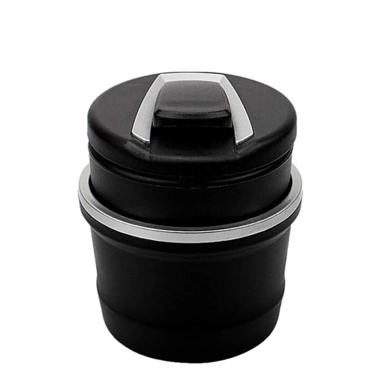 Portable Car Ashtray with Lid and Blue LED Light (1 Pc / With Color Box) - Image 5
