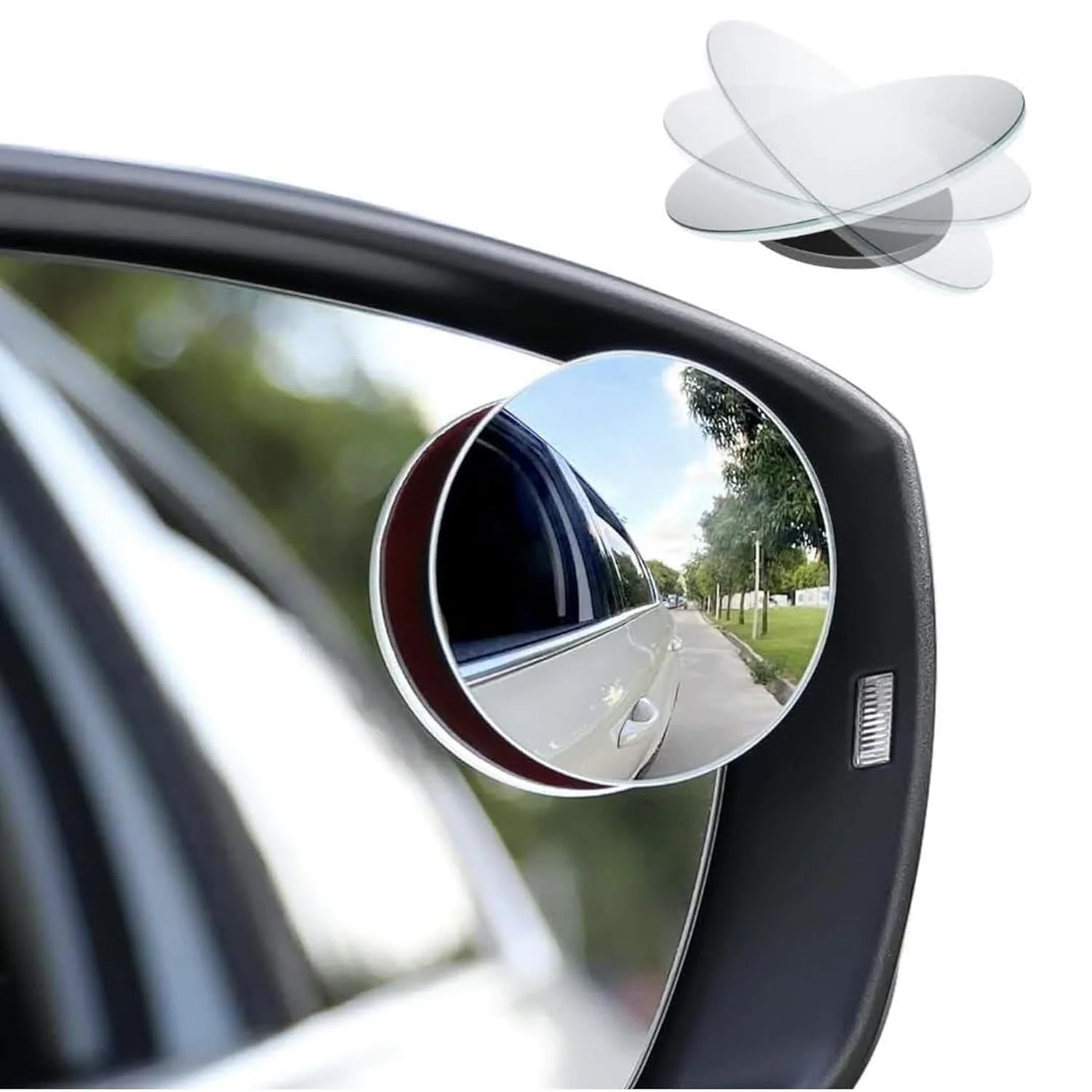 Car Blind Spot Mirror 2 Pc Set - Image 3