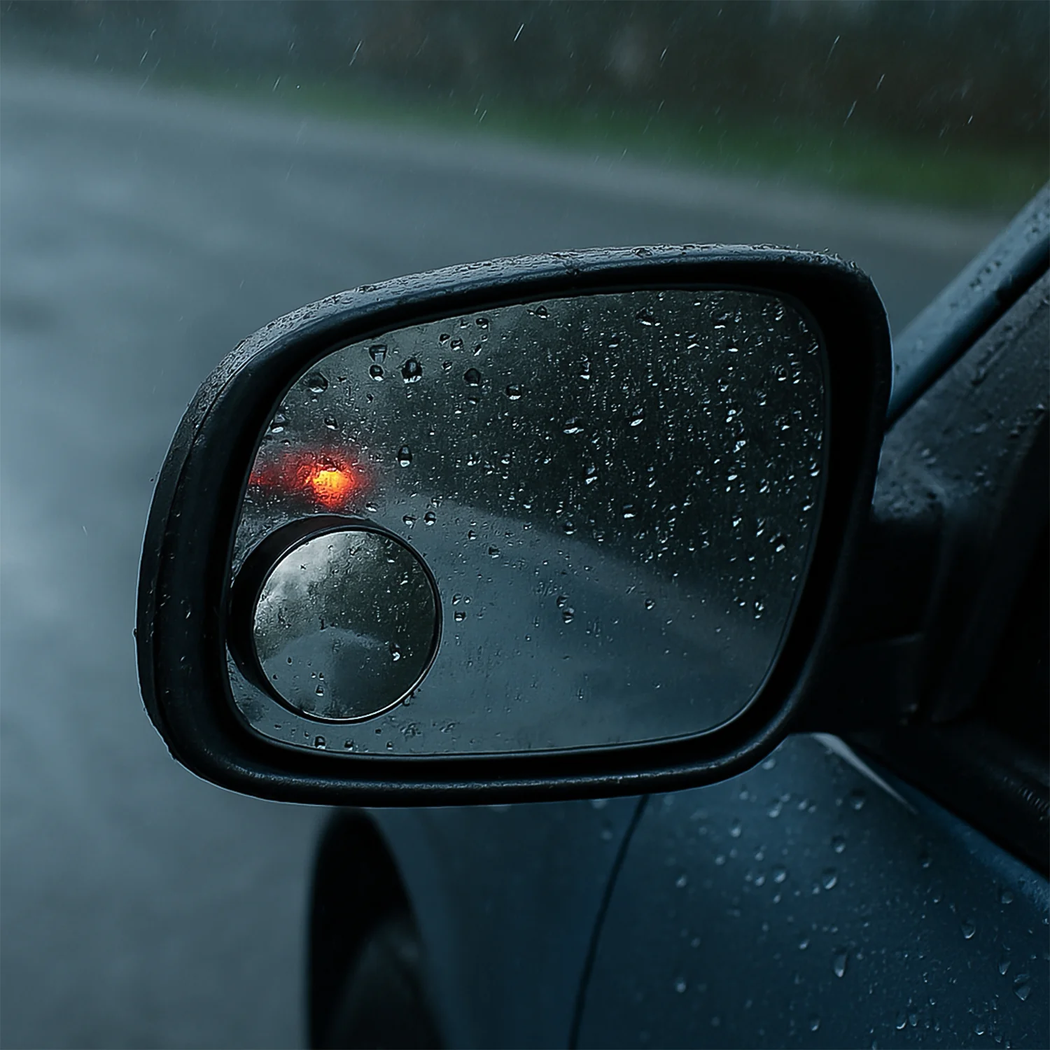 Car Blind Spot Side Mirror Round HD Glass Blind spot Mirror (2 Pc) - Image 7