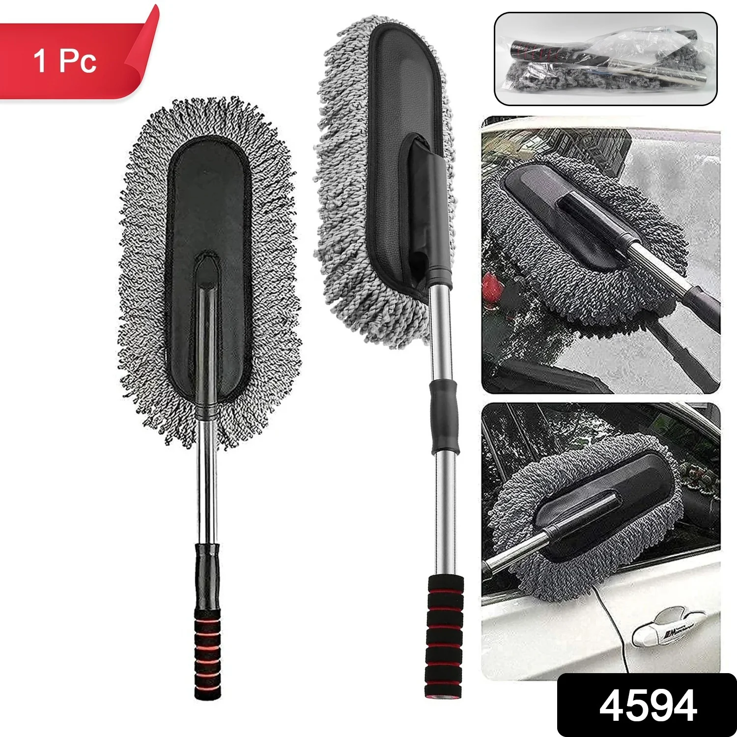 Car Dust Brush – Gentle Cleaning Tool for Interior & Exterior, Car Duster (1 Pc) - Image 2