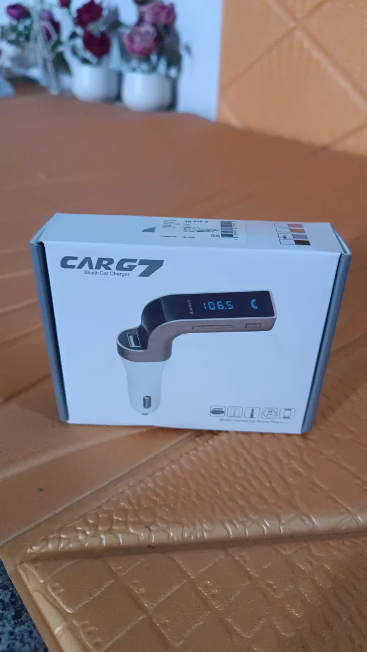 Car G7 with Turbo Charging LCD Bluetooth Charger Fm Kit Mp3 - Image 8