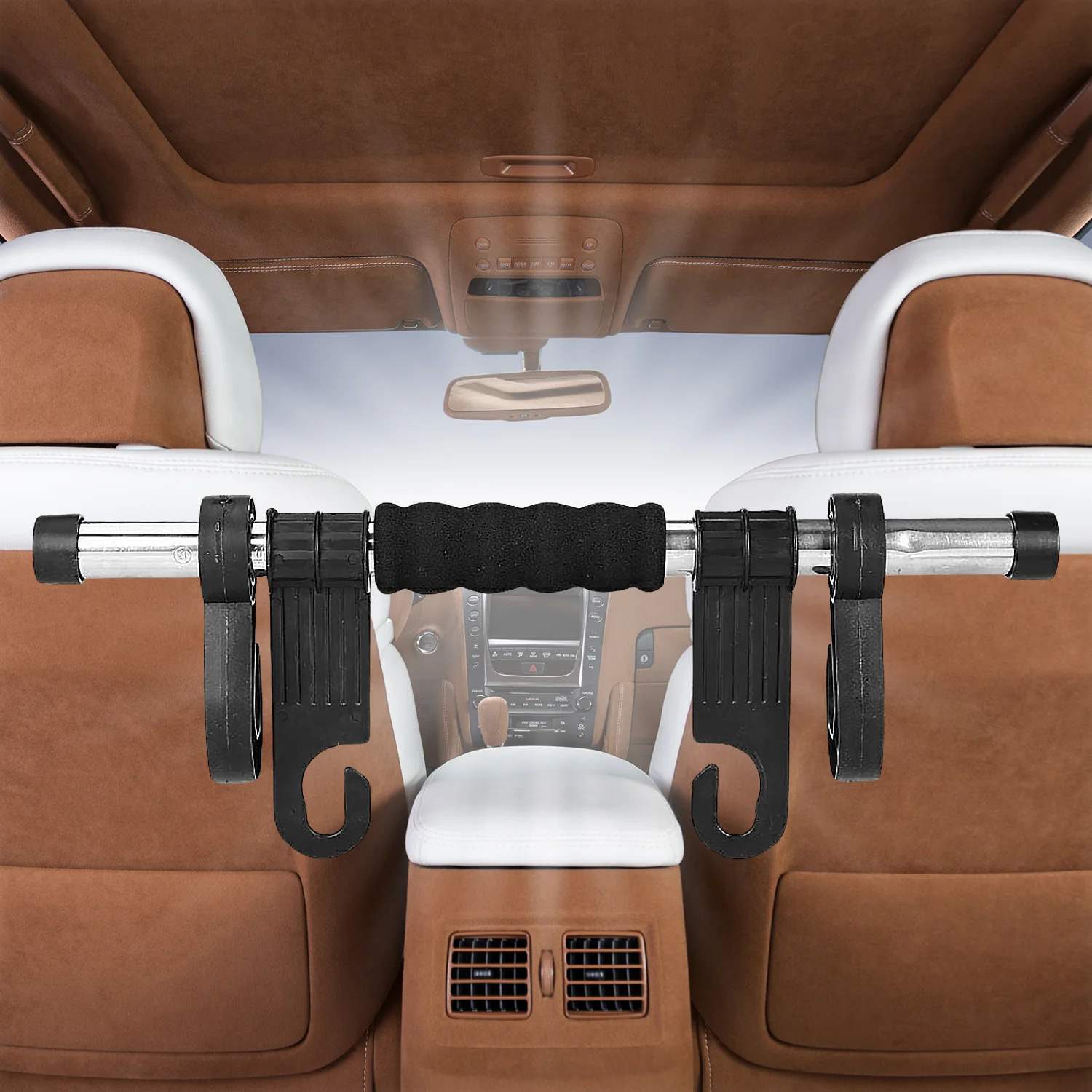 Back Seat Organizer Head Rest Luggage Bag Holder Hook Hanger Kit for Car Truck SUV - Image 3