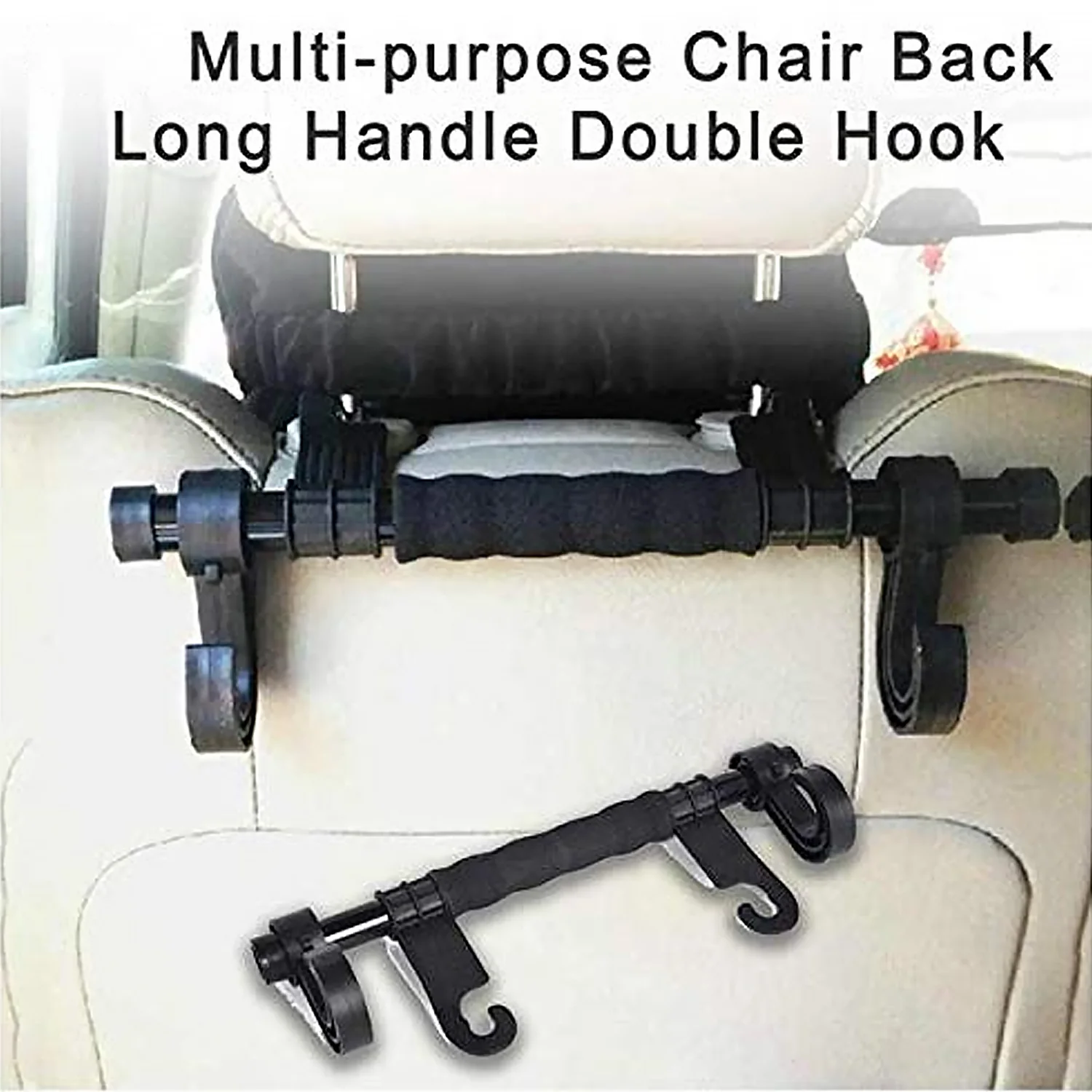 Back Seat Organizer Head Rest Luggage Bag Holder Hook Hanger Kit for Car Truck SUV - Image 4