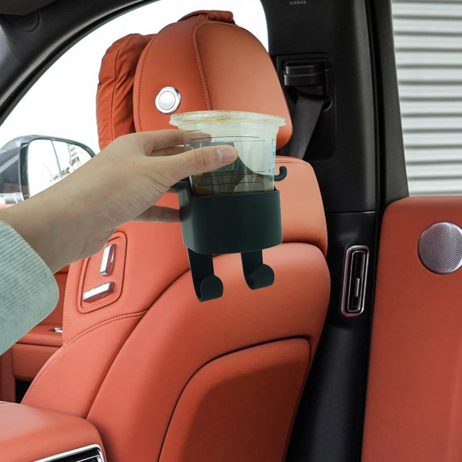 3-in-1 Car Headrest Backseat Organizer with Phone Holder & Hooks for Travel - Image 8