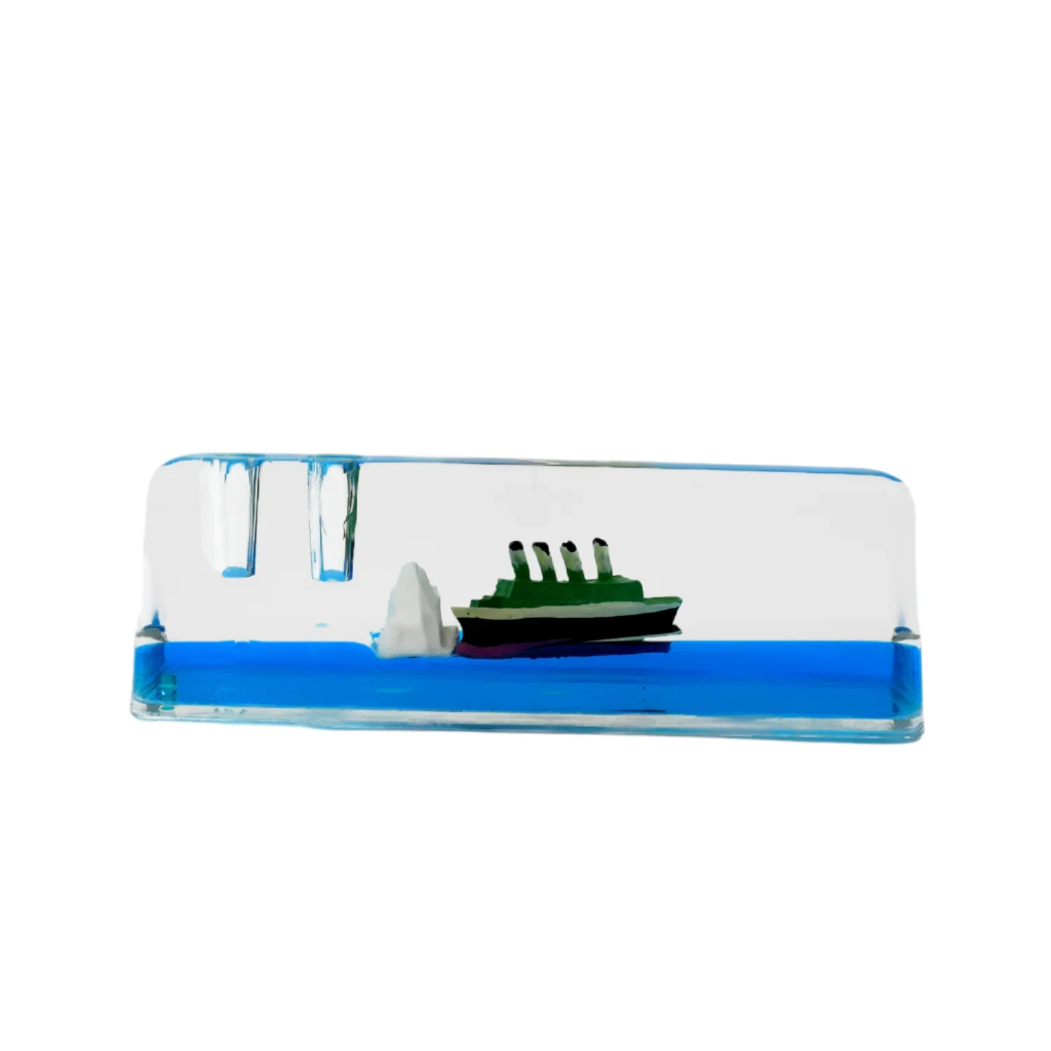 Car Interior Dashboard Decoration Floating Water Cruiser Ship (1 Pc) - Image 11