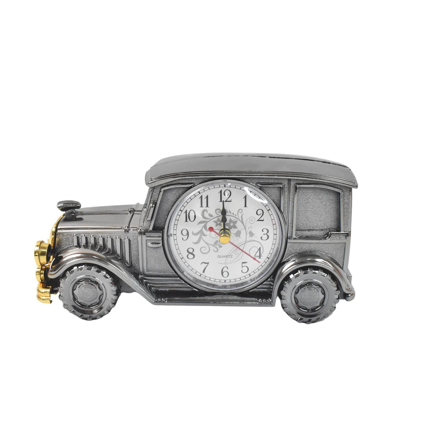 Car Model Clocks, Pen Holder Function ABS Material Alarm Clock Office Desk Bedroom - Image 6