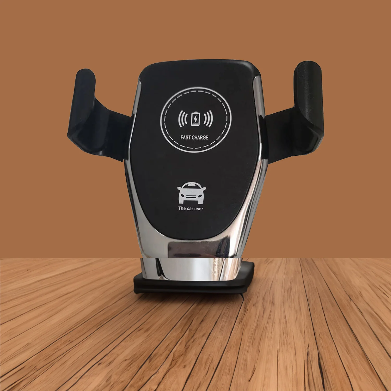 Car Phone Holder Wireless Car Charger 10W Qi Fast Charging Car Charger - Image 3