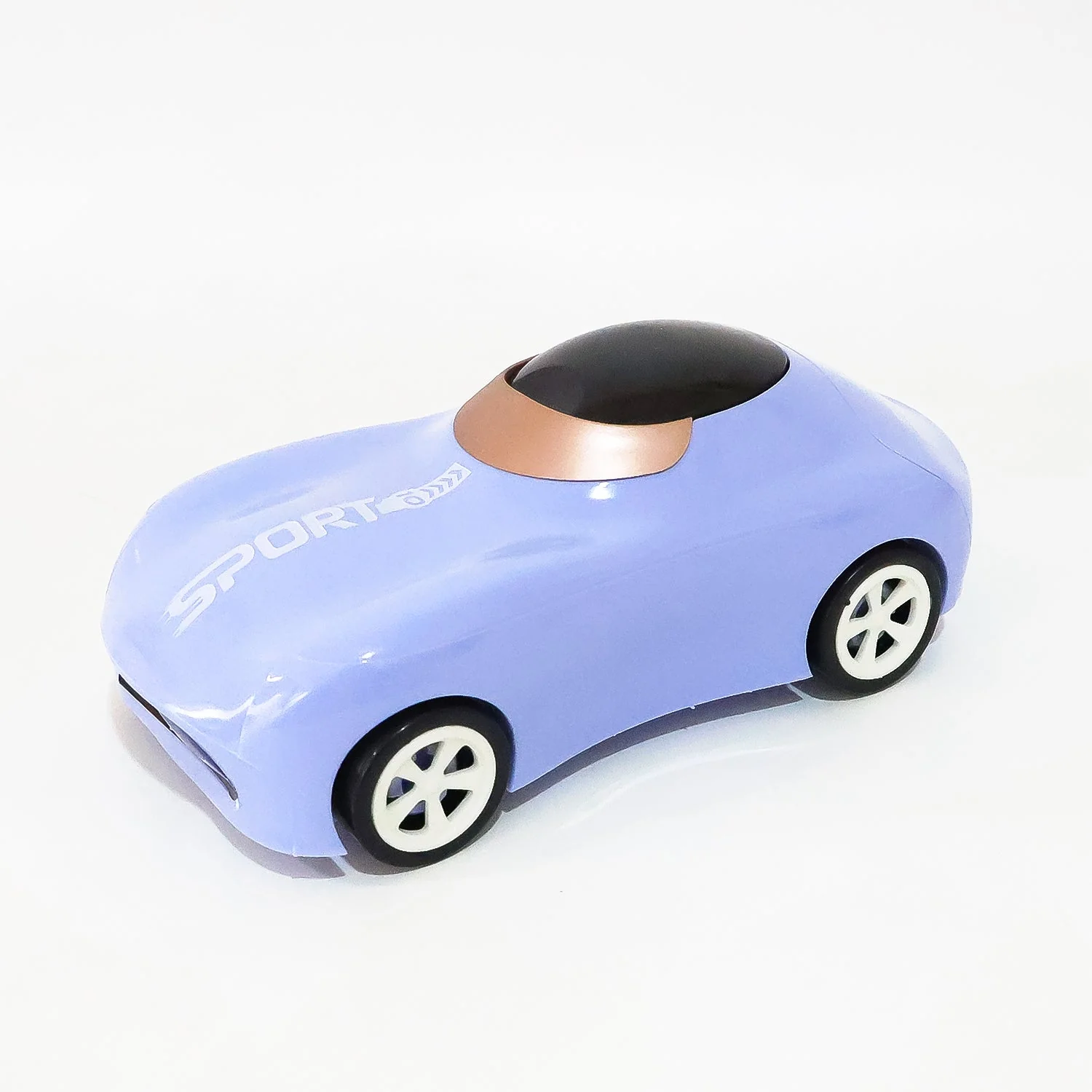 Car Shape Water Bottle with Built-in Straw 280ml (1 Pc) - Image 5