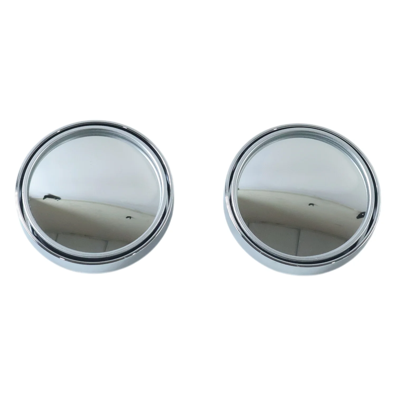 Car Silver Round Blind Spot adjustable Mirror 2 Pc - Image 4