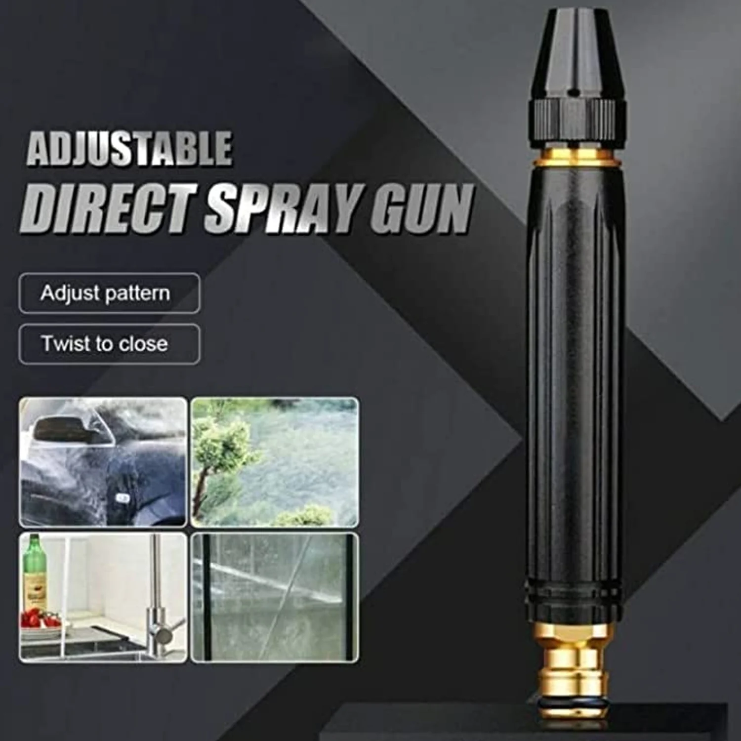 Plastic Car Washer high Pressure Gun Water Spray Trigger Nozzle Water Spray (1 Pc) - Image 6