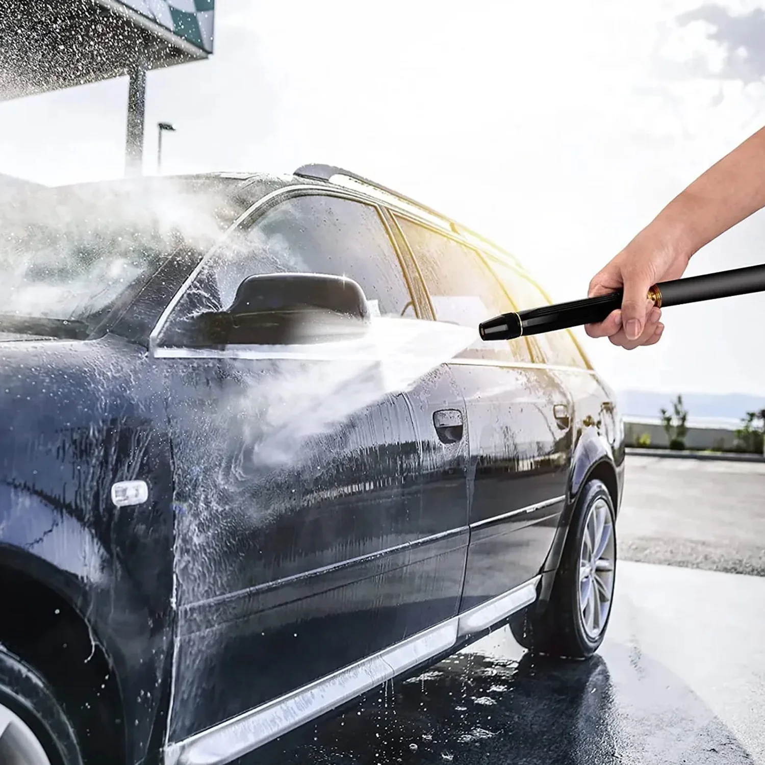 Plastic Car Washer high Pressure Gun Water Spray Trigger Nozzle Water Spray (1 Pc) - Image 8