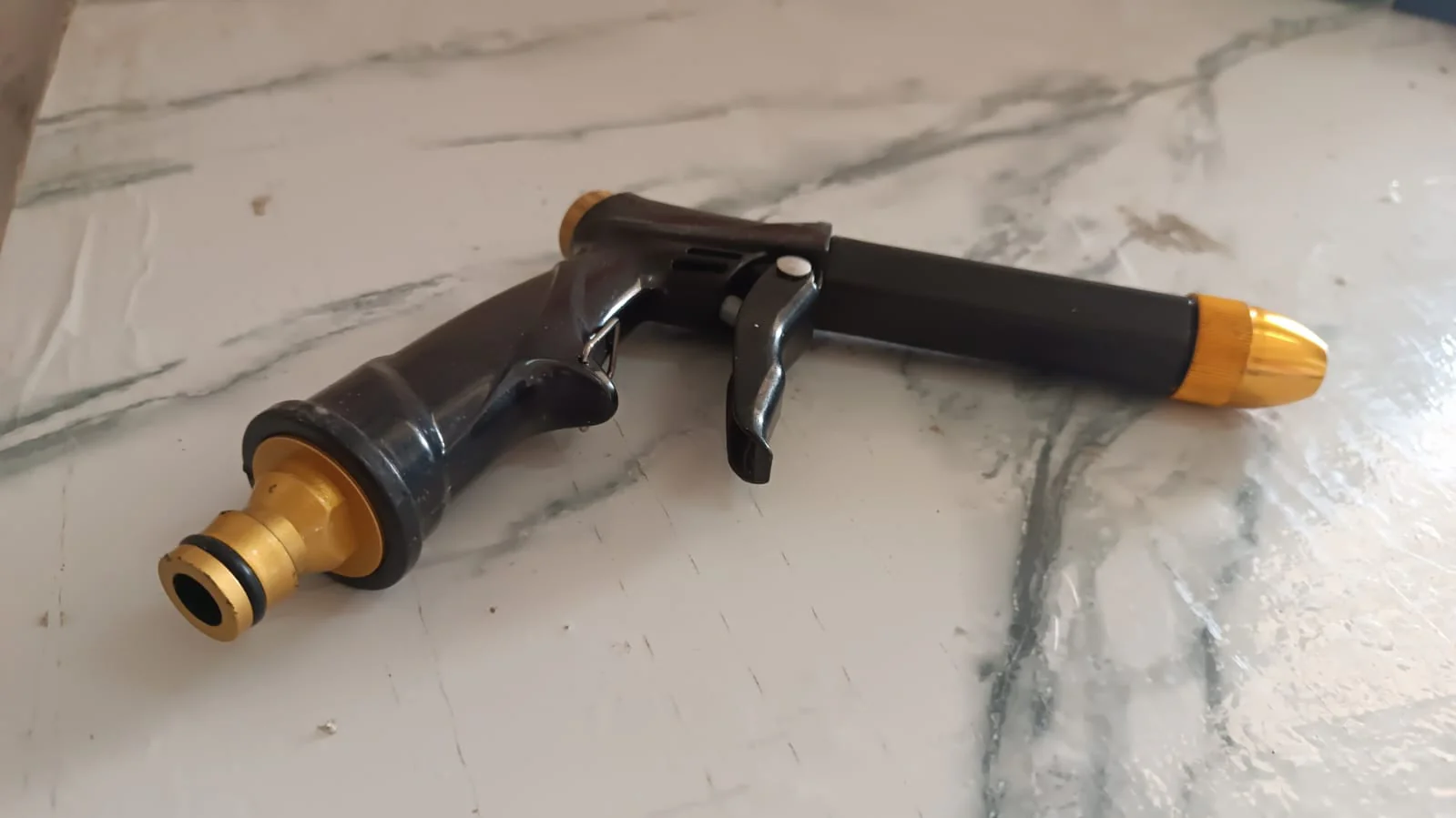 Water Spray Gun for Car Wash & Gardening (Multi-Mode, Brass) - Image 7