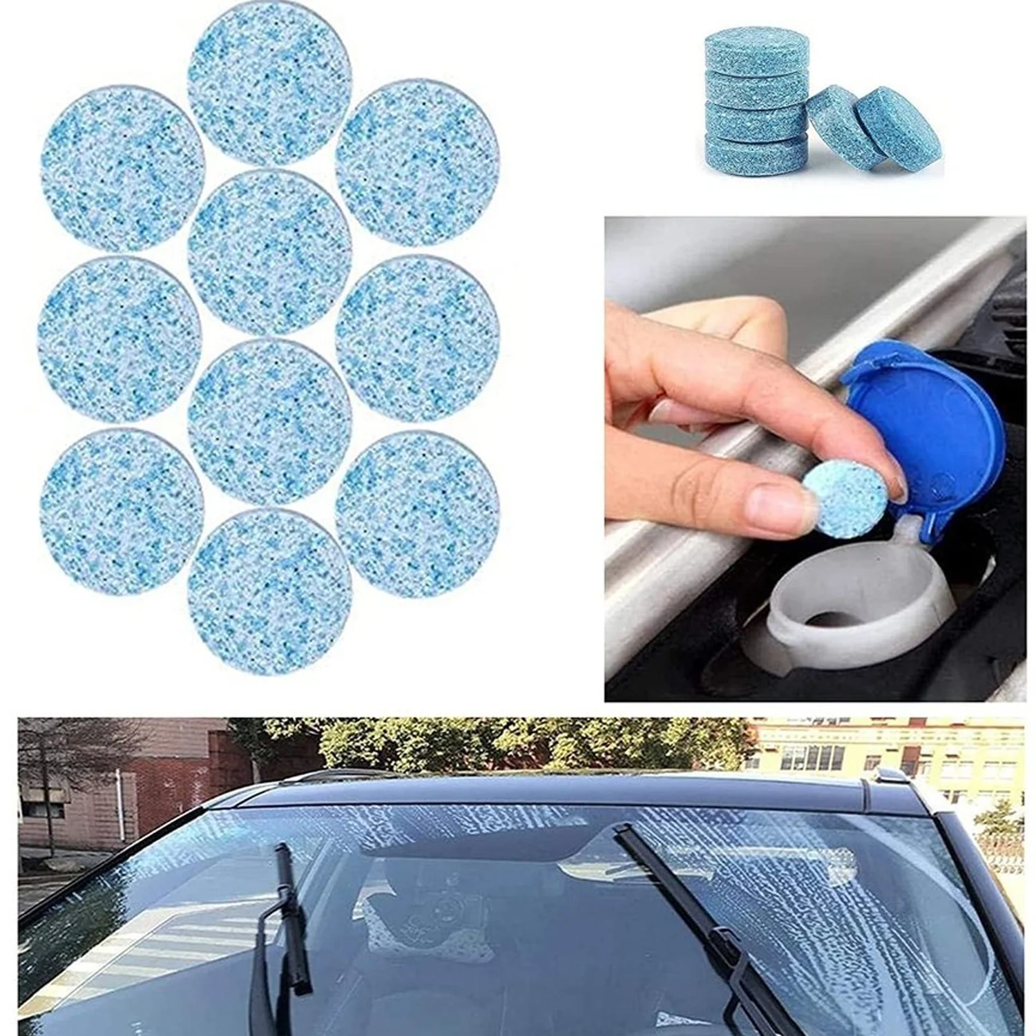Car Windshield Cleaner Tablets (10 Pc) - Image 8