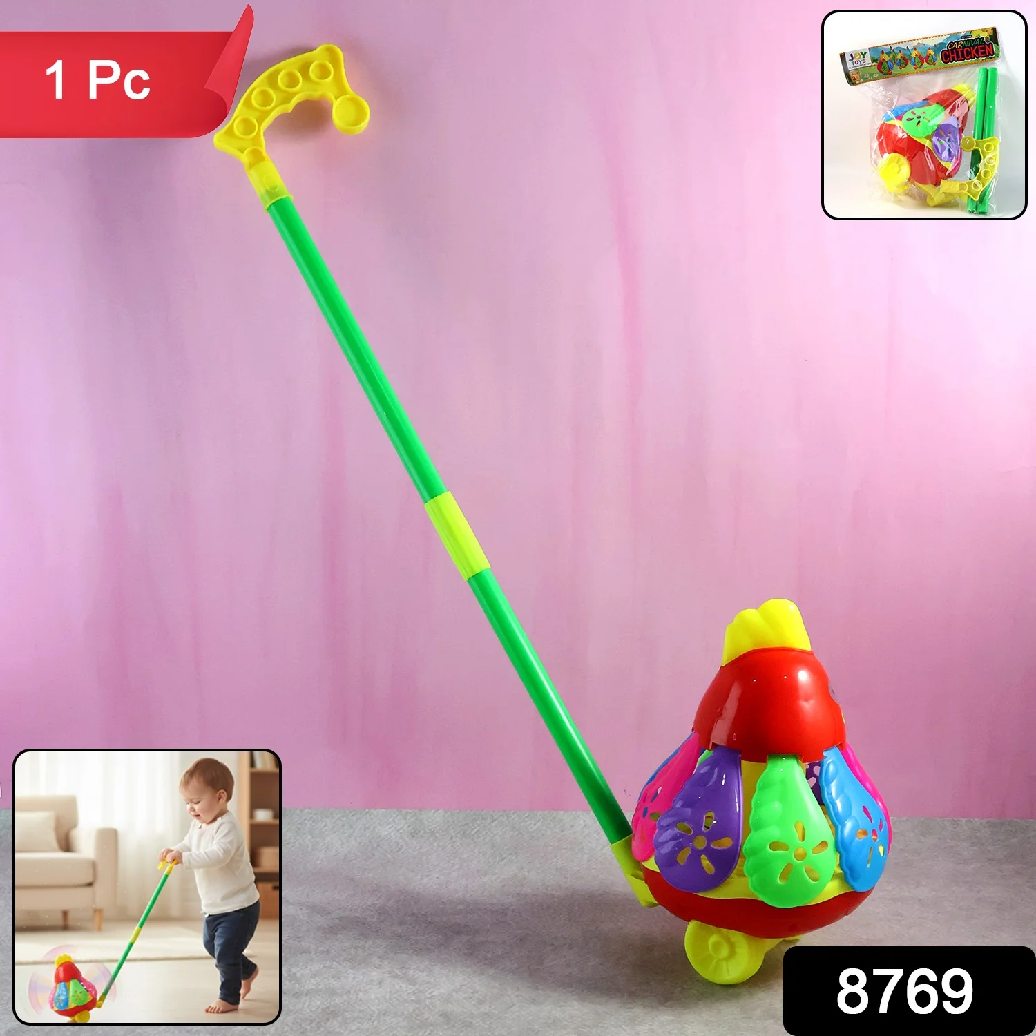 Carnival Chicken Toy for Kids – 1 Pc - Image 2