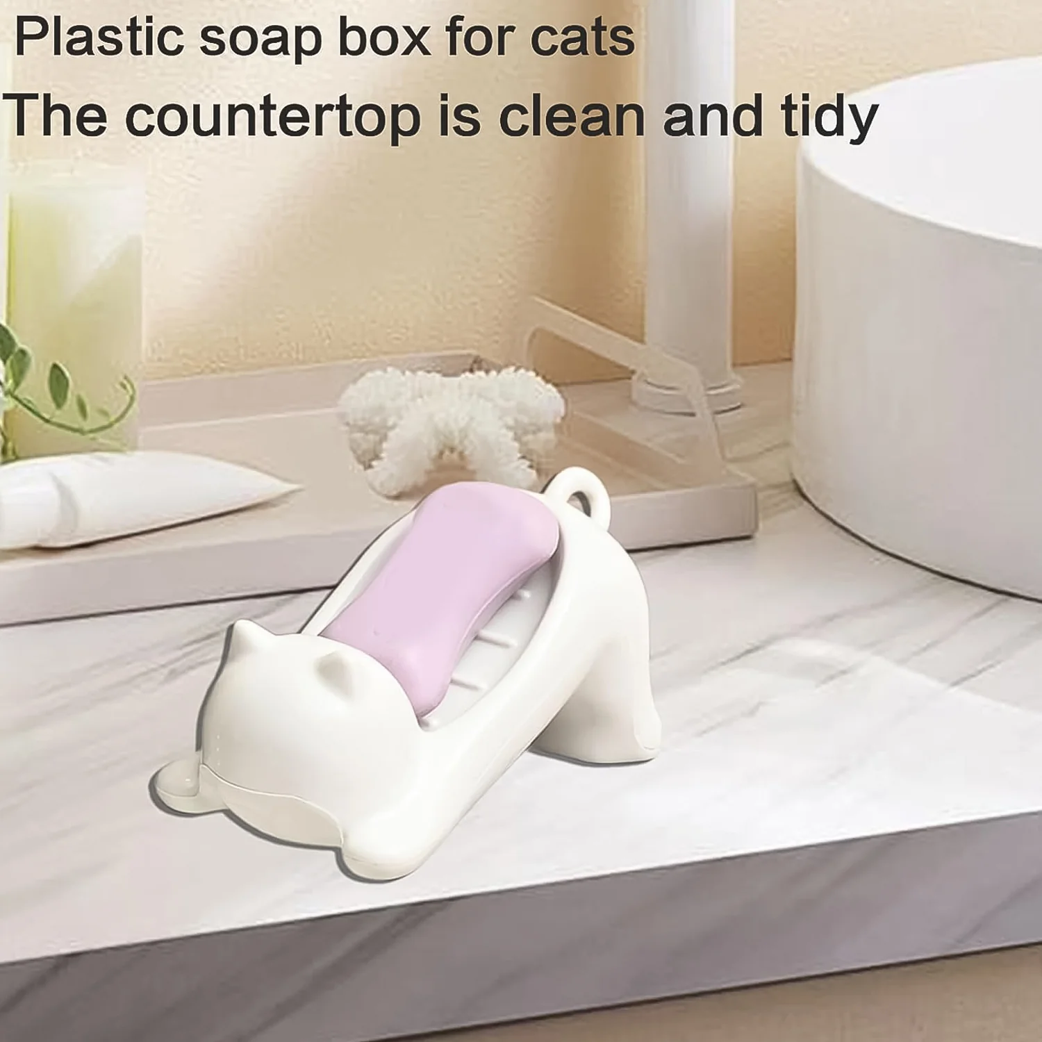 Cartoon Animal Shape Soap Dish Holder (1  Pc) - Image 7