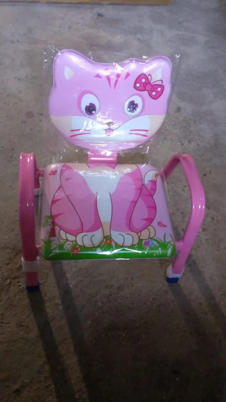 Cartoon Baby Chair Steel Cushion & Comfortable Baby Chair High Quality Chair (1 Pc) - Image 7