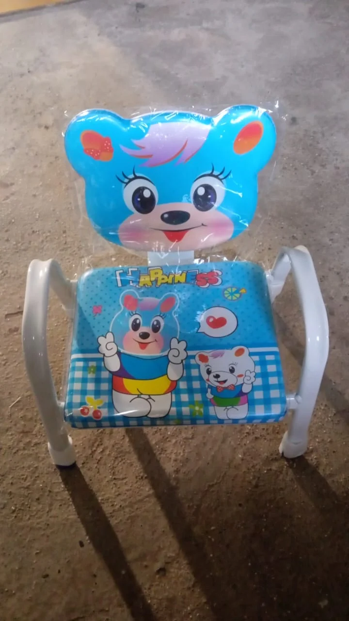 Cartoon Baby Chair Strong Steel Cushion & Comfortable Baby Chair High Quality Chair (1 Pc) - Image 7
