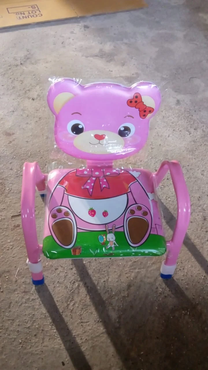 Cartoon Baby Chair Strong Steel Cushion & Comfortable Baby Chair High Quality Chair (1 Pc) - Image 7
