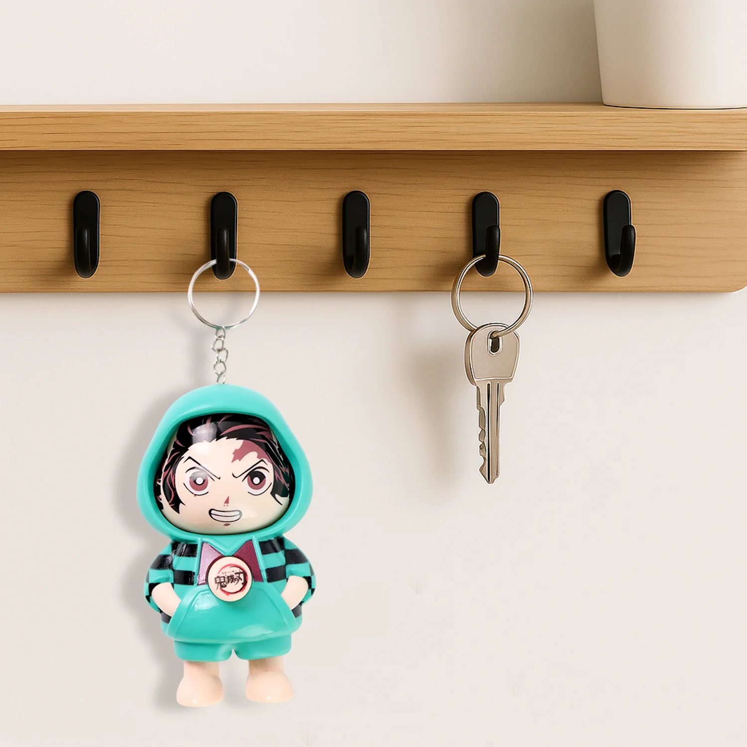 Cartoon Character Design Cute Action Figure Keychain (Mix  Design & 1 Pc) - Image 7